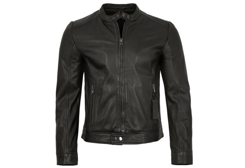 2.0 by Mauritius Lederjacke G2MIgnacy 2.0 by Mauritius - Herren Lederjacke Lammnappa schwarz von 2.0 by Mauritius