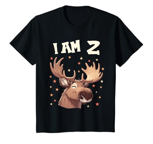 Kinder 2 Jahre alt Elche Elch 2. Geburtstag T-Shirt Kinder 2 Jahre alt Elche Elch 2. Geburtstag T-Shirt von 2.Geburtstag Elche Elch Shop