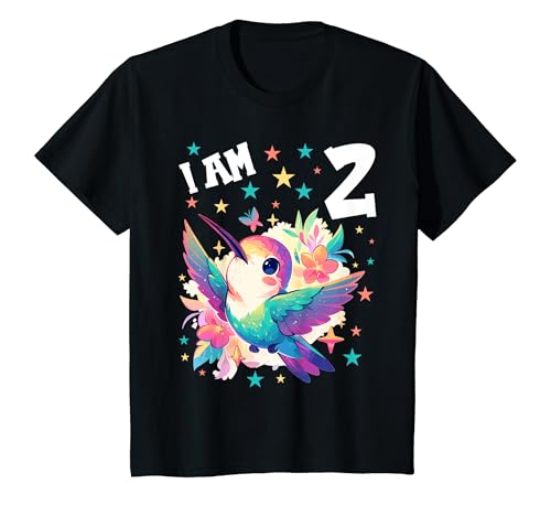 Kinder 2 Jahre alt Kolibris Kolibri 2. Geburtstag T-Shirt von 2.Geburtstag Kolibris Kolibri Junge Mädchen Shop
