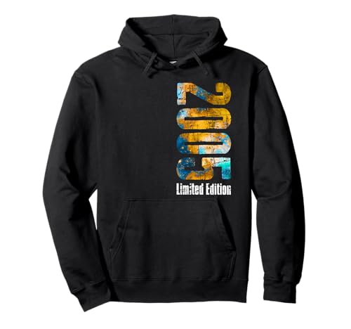 20. Geburtstag Geschenke Mädchen Junge 2005 Limited Edition Pullover Hoodie von 20 Jahre Mann Frau Geschenkidee 2005 geboren