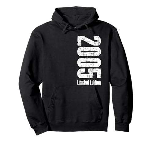 20. Geburtstag Geschenke Mädchen Junge 2005 Limited Edition Pullover Hoodie von 20 Jahre Mann Frau Geschenkidee 2005 geboren