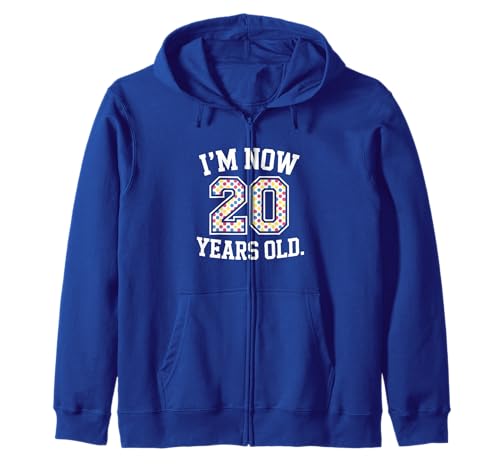 20. Geburtstag für sie Ich Bin jetzt 20 Jahre alt Cooler Geburtstag Kapuzenjacke 20. Geburtstag für sie Ich Bin jetzt 20 Jahre alt Cooler Geburtstag Kapuzenjacke von 20 Years Old Cool Birthday Vibes