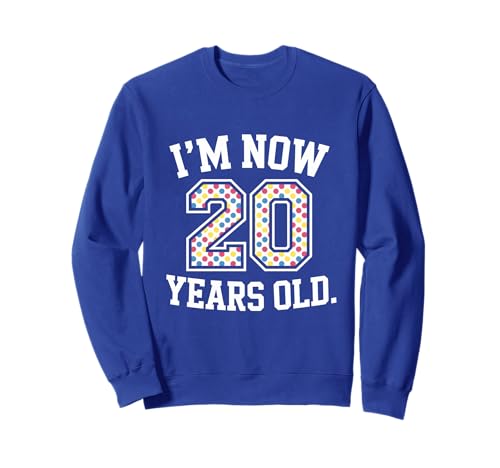 20. Geburtstag für sie Ich Bin jetzt 20 Jahre alt Cooler Geburtstag Sweatshirt 20. Geburtstag für sie Ich Bin jetzt 20 Jahre alt Cooler Geburtstag Sweatshirt von 20 Years Old Cool Birthday Vibes