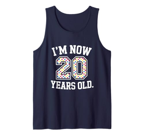 20. Geburtstag für sie Ich Bin jetzt 20 Jahre alt Cooler Geburtstag Tank Top 20. Geburtstag für sie Ich Bin jetzt 20 Jahre alt Cooler Geburtstag Tank Top von 20 Years Old Cool Birthday Vibes