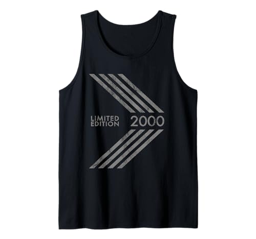 Geburtstag 2000 Limited Edition für Männer Frauen Retro Tank Top Geburtstag 2000 Limited Edition für Männer Frauen Retro Tank Top von 2000 Limited Edition Mens Womens Birthday