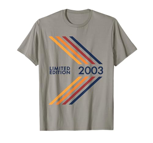 Geburtstag 2003 Limited Edition Herren Damen Vintage Sport Style T-Shirt von 2003 Limited Edition Sport Vintage Style Birthday