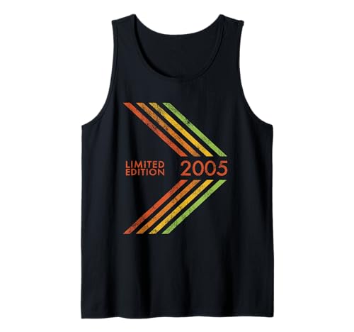 Geburtstag für Männer Frauen 2005 Limited Edition Sportive Tank Top Geburtstag für Männer Frauen 2005 Limited Edition Sportive Tank Top von 2005 Limited Edition Birthday For Women Men