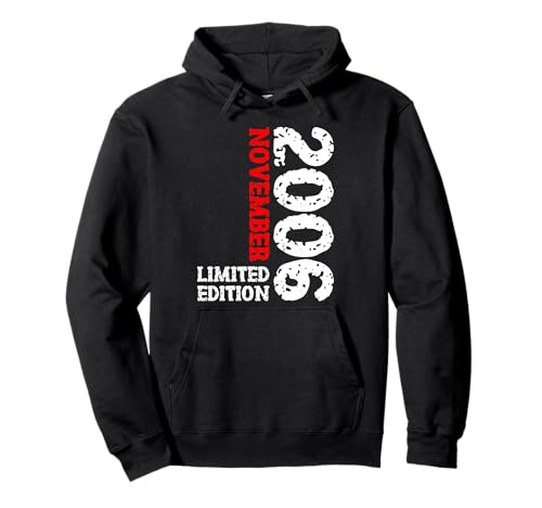19. Geburtstag Frauen Männer Limited Edition November 2006 Pullover Hoodie von 2006 Geburtstag Damen Herren Geburtstagsgeschenk