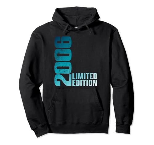 18. Geburtstag Jungen Mädchen 18 Jahre Limited Edition 2006 Pullover Hoodie von 2006 Geburtstag I Limited Edition 2006