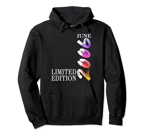 18. Geburtstag Junge Mädchen 18 Jahre 2006 Juni Geschenk Pullover Hoodie von 2006 Geburtstag Limited Edition Juni 2006