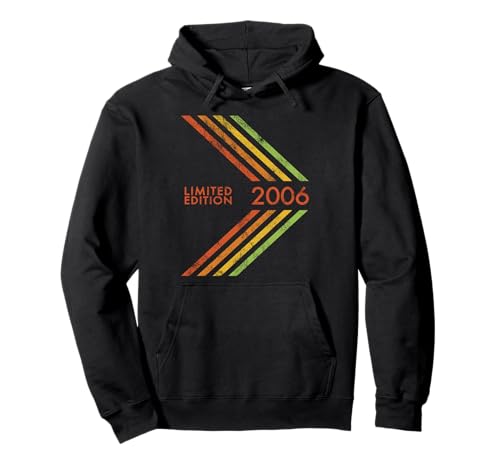 Geburtstag für Männer Frauen 2006 Limited Edition Sportive Pullover Hoodie von 2006 Limited Edition Birthday For Women Men