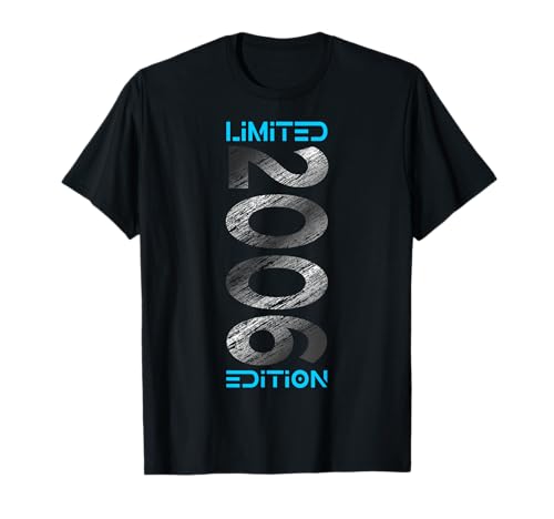 Limited Edition Jahrgang 2006 Junge Mädchen 19. Geburtstag T-Shirt von 2006 Lustige Geschenke zum 19. Geburtstag