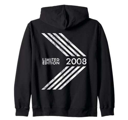 Geburtstag 2008 Limited Edition für Jungen Mädchen Vintage Kapuzenjacke von 2008 Limited Edition Boys Girls Birthday