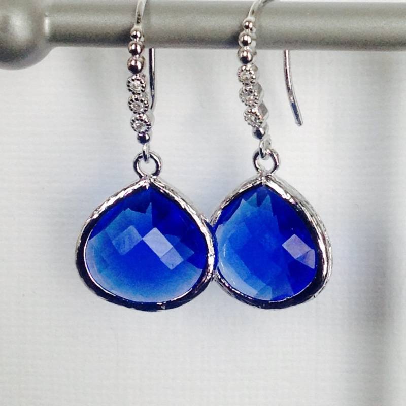 Blaue Ohrringe, Blaue Baumelnde Tropfenohrringe, Brautjungferohrringe Blau, Mutter Der Brautgeschenk, Hochzeit Geschenk Blaue Ohrringe, Blaue Baumelnde Tropfenohrringe, Brautjungferohrringe Blau, Mutter Der Brautgeschenk, Hochzeit Geschenk von 2010louisek7