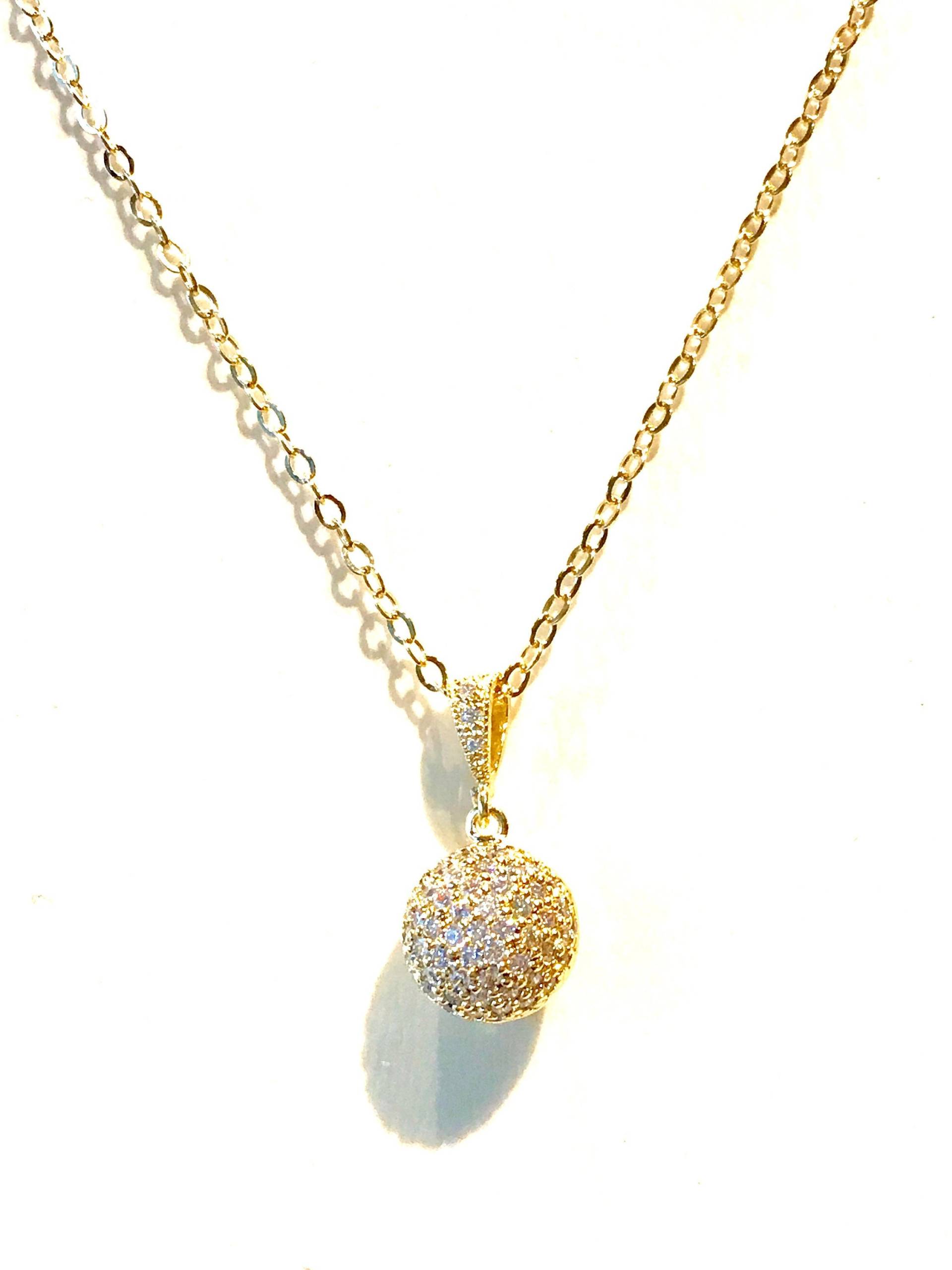 Gold Halskette, Minimalist Anhänger Gepflasterte Zirkonia Weihnachtsgeschenk Ideen, Zierliche Schmuck Halskette Gold Halskette, Minimalist Anhänger Gepflasterte Zirkonia Weihnachtsgeschenk Ideen, Zierliche Schmuck Halskette von 2010louisek7