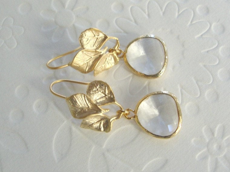 Gold Ohrringe Baumeln Ohrringe, Geburtstag Geschenk Gold Mutter Geschenk, Frau Blattgold Brautjungfern Natur Inspiriert Gold Ohrringe Baumeln Ohrringe, Geburtstag Geschenk Gold Mutter Geschenk, Frau Blattgold Brautjungfern Natur Inspiriert von 2010louisek7