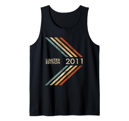 Geburtstag 2011 Limited Edition Junge Mädchen Vintage Style Tank Top Geburtstag 2011 Limited Edition Junge Mädchen Vintage Style Tank Top von 2011 Limited Edition Sport Vintage Style Birthday