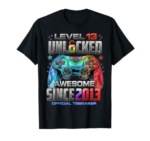13. Geburtstag Junge Mädchen 13 Jahre 2013 Dekoration Lustig T-Shirt 13. Geburtstag Junge Mädchen 13 Jahre 2013 Dekoration Lustig T-Shirt von 2013 13. Geburtstag 13 Jahre Junge Mädchen Deko