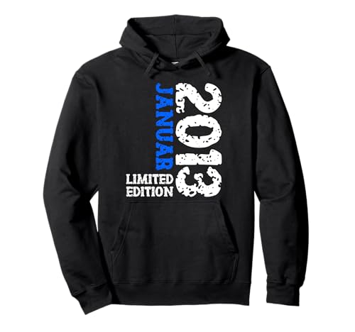 12. Geburtstag Frauen Männer Limited Edition Januar 2013 Pullover Hoodie von 2013 Geburtstag Damen Herren Geburtstagsgeschenk