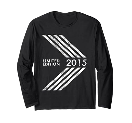Geburtstag 2015 Limited Edition für Jungen Mädchen Vintage Langarmshirt Geburtstag 2015 Limited Edition für Jungen Mädchen Vintage Langarmshirt von 2015 Limited Edition Boys Girls Birthday