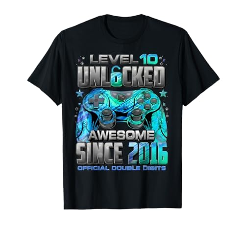 10. Geburtstag Junge Mädchen 10 Jahre 2016 Dekoration Lustig T-Shirt 10. Geburtstag Junge Mädchen 10 Jahre 2016 Dekoration Lustig T-Shirt von 2016 10. Geburtstag 10 Jahre Junge Mädchen Deko