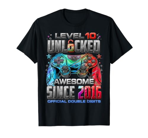 10. Geburtstag Junge Mädchen 10 Jahre 2016 Dekoration Lustig T-Shirt 10. Geburtstag Junge Mädchen 10 Jahre 2016 Dekoration Lustig T-Shirt von 2016 10. Geburtstag 10 Jahre Junge Mädchen Deko