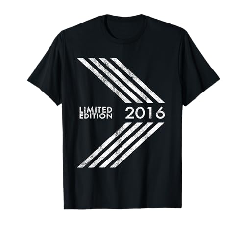 Geburtstag 2016 Limited Edition für Jungen Mädchen Vintage T-Shirt von 2016 Limited Edition Boys Girls Birthday