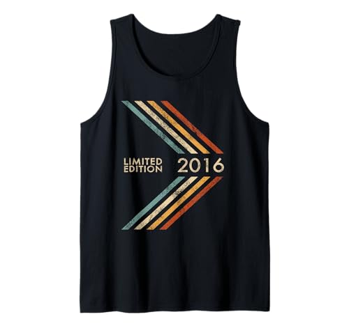 Geburtstag 2016 Limited Edition Junge Mädchen Vintage Style Tank Top von 2016 Limited Edition Sport Vintage Style Birthday