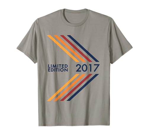 Geburtstag 2017 Limited Edition Junge Mädchen Vintage Sport Style T-Shirt Geburtstag 2017 Limited Edition Junge Mädchen Vintage Sport Style T-Shirt von 2017 Limited Edition Sport Vintage Style Birthday