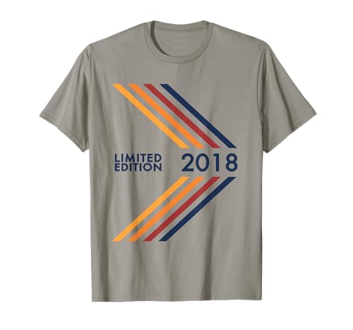 Geburtstag 2018 Limited Edition Junge Mädchen Vintage Sport Style T-Shirt Geburtstag 2018 Limited Edition Junge Mädchen Vintage Sport Style T-Shirt von 2018 Limited Edition Sport Vintage Style Birthday