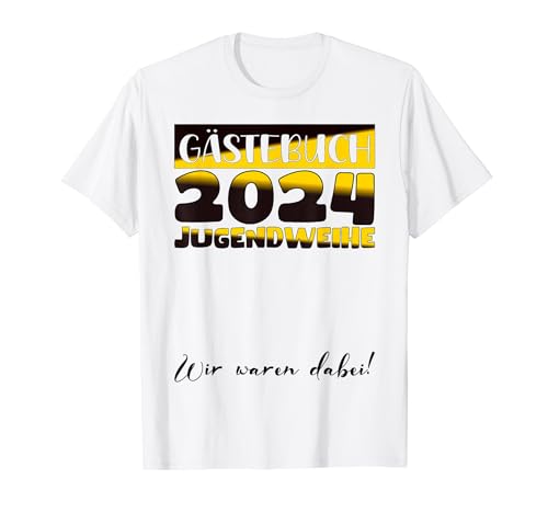 Jugendweihe Deko Mädchen Jungen Gästebuch Jugendweihe 2024 T-Shirt von 2024 Jugendweihe Kleider Erwachsen Werden Jugend