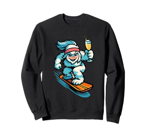 Yeti Girl Sweatshirt Yeti Girl Sweatshirt von 2025 Ski Season Opening Merch