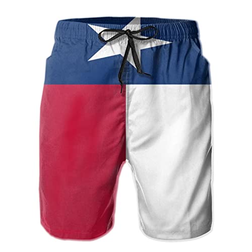 208 Texas-Flagge Herren Jogginghose Lässige Sporthose Mit Mesh Futter Badeshorts Schnelltrocknend Trainingshose XL von 208