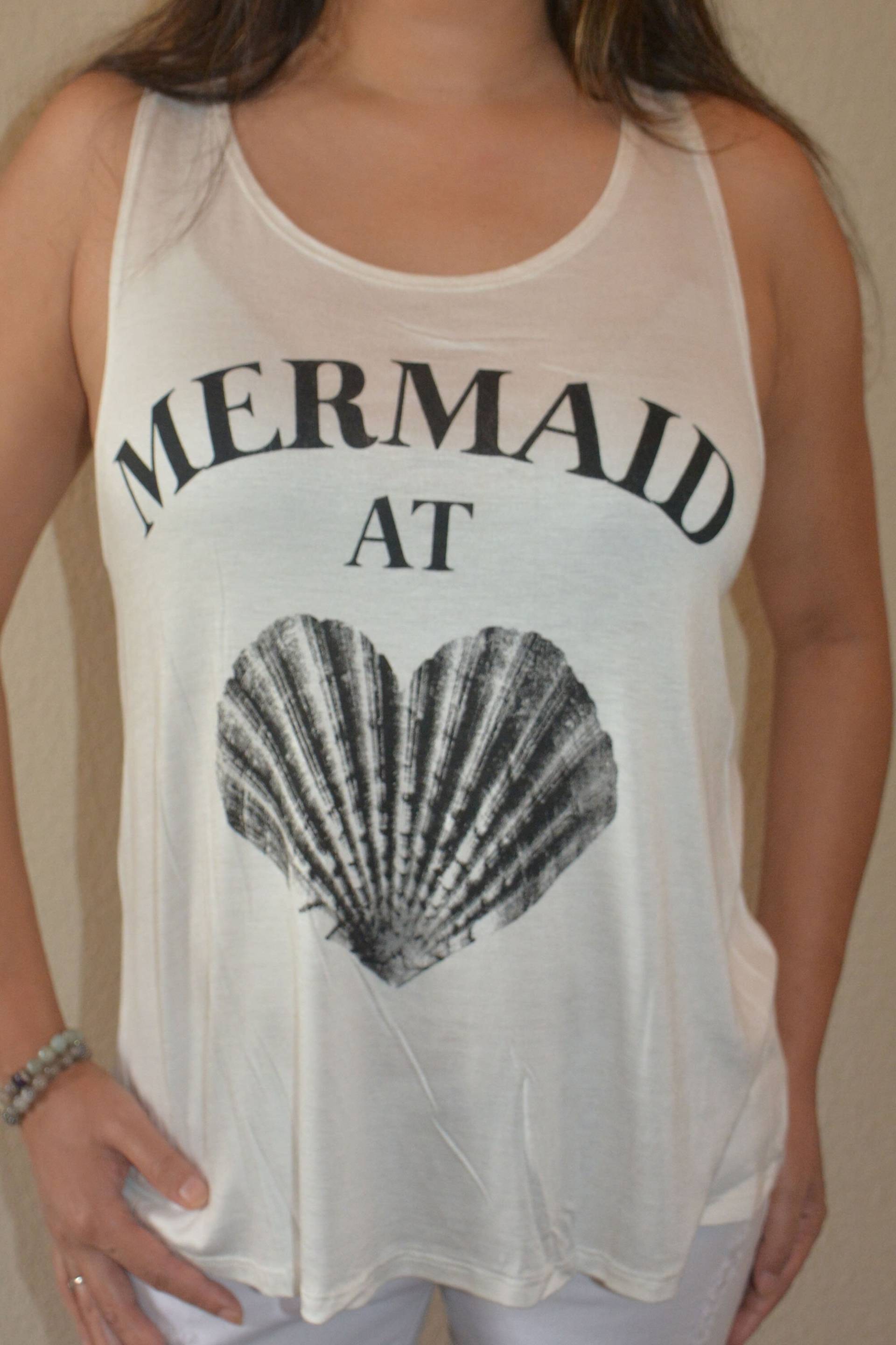 Mermaid At Heart Tank Top Mermaid At Heart Tank Top von 20FifteenBoutique