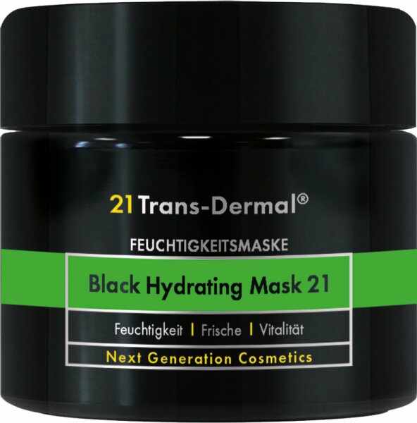 21 Trans-Dermal Black Hydrating Mask 21 50ml von 21 Trans-Dermal