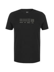 2117 of Sweden Apelviken Herren T-Shirt Black Gr. XL Bio-Baumwolle & starker Nature-Print von 2117 of Sweden