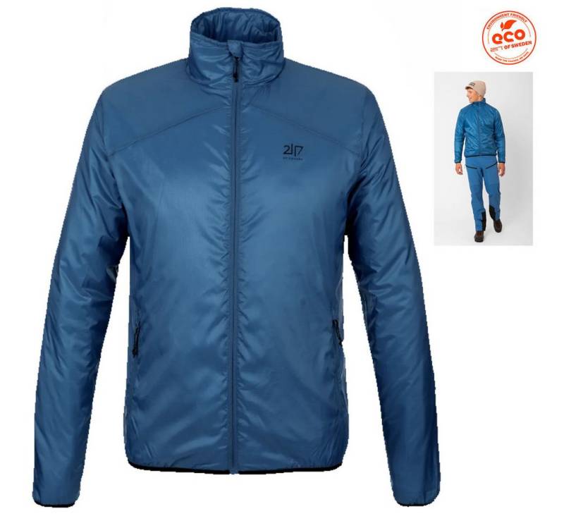 2117 of Sweden Hardshelljacke 2117 OF SWEDEN - Porjus Merino Hybridjacke Herren, blau von 2117 of Sweden