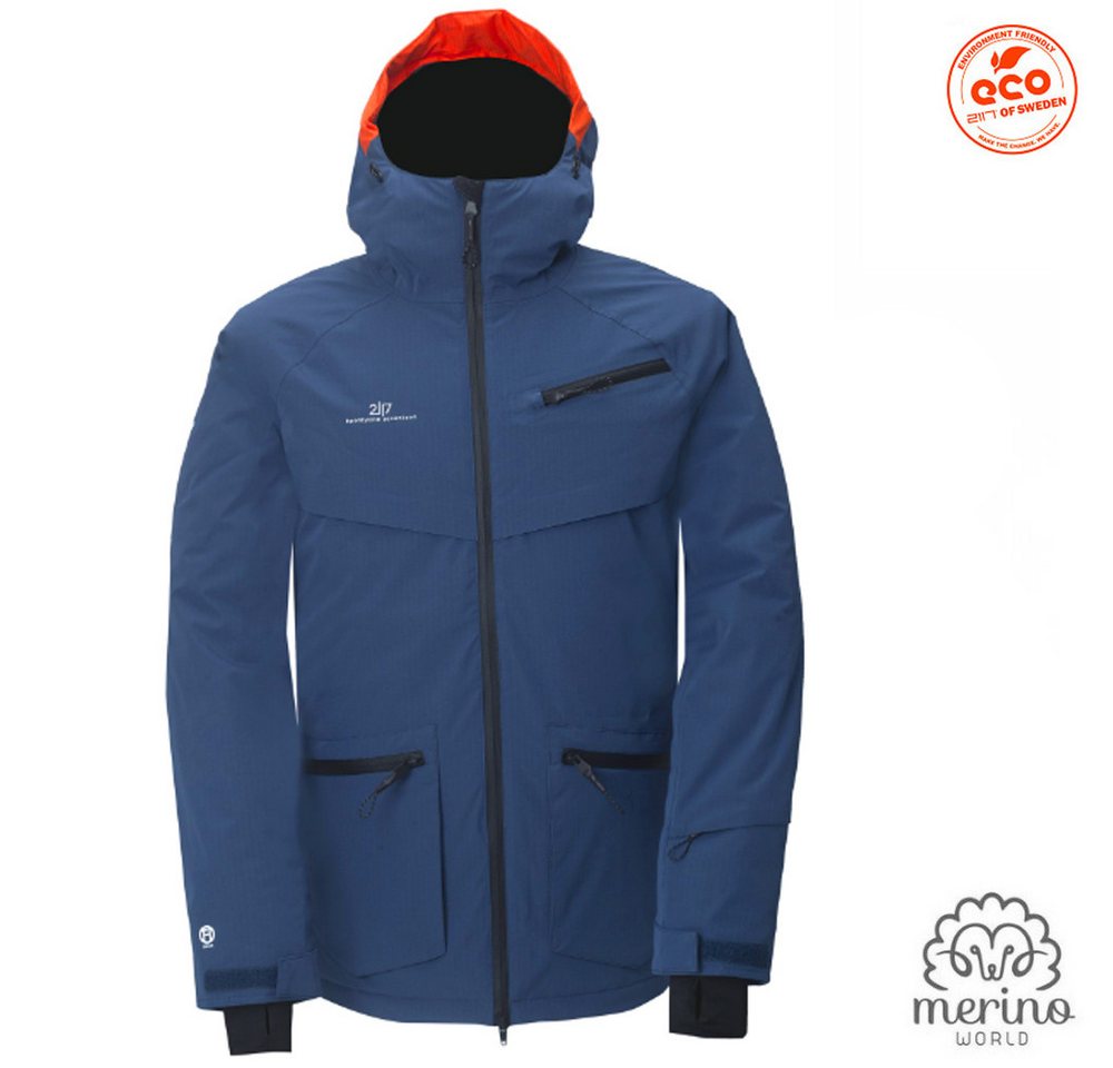 2117 of Sweden Hardshelljacke 2117 of Sweden Nyhem Merino Skijacke 30.000 Winterjacke, blue 2117 of Sweden Hardshelljacke 2117 of Sweden Nyhem Merino Skijacke 30.000 Winterjacke, blue von 2117 of Sweden