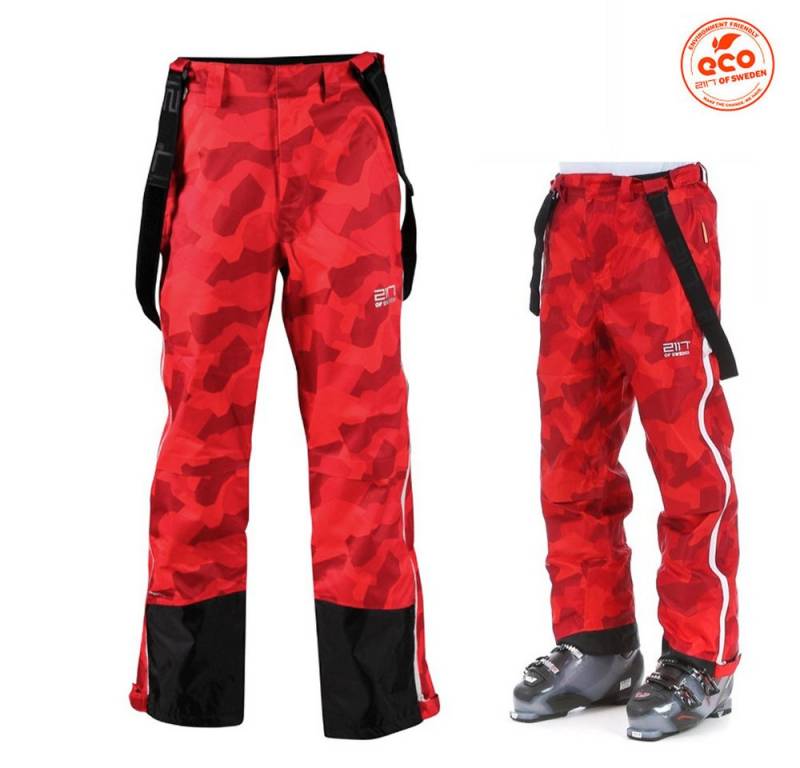 2117 of Sweden Trainingstights 2117 of Sweden LIT 3L Skihose Hardshell Herren – wasserdicht 20K, rot 2117 of Sweden Trainingstights 2117 of Sweden LIT 3L Skihose Hardshell Herren – wasserdicht 20K, rot von 2117 of Sweden