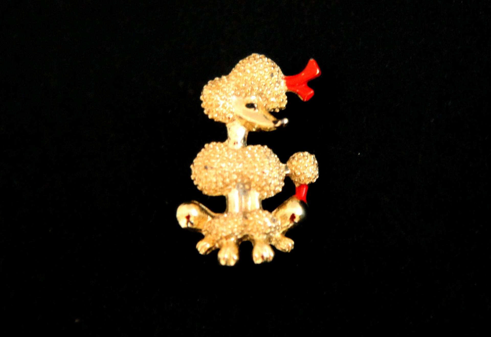 Vintage Pudel Brosche Anstecknadel 50Er 60Er Jahre von 216vintageModern