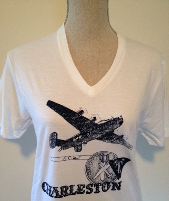 R.c.west Collection - Charleston, Sc Tshirt von 21Vintage