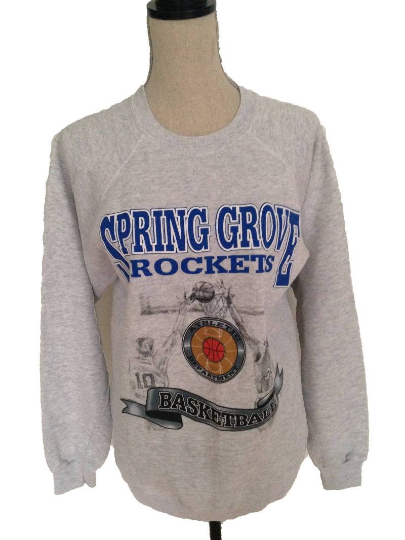 Sale 30 % - Vintage Frühling Grove Rockets Basketball Penn 1993 Sweatshirt von 21Vintage