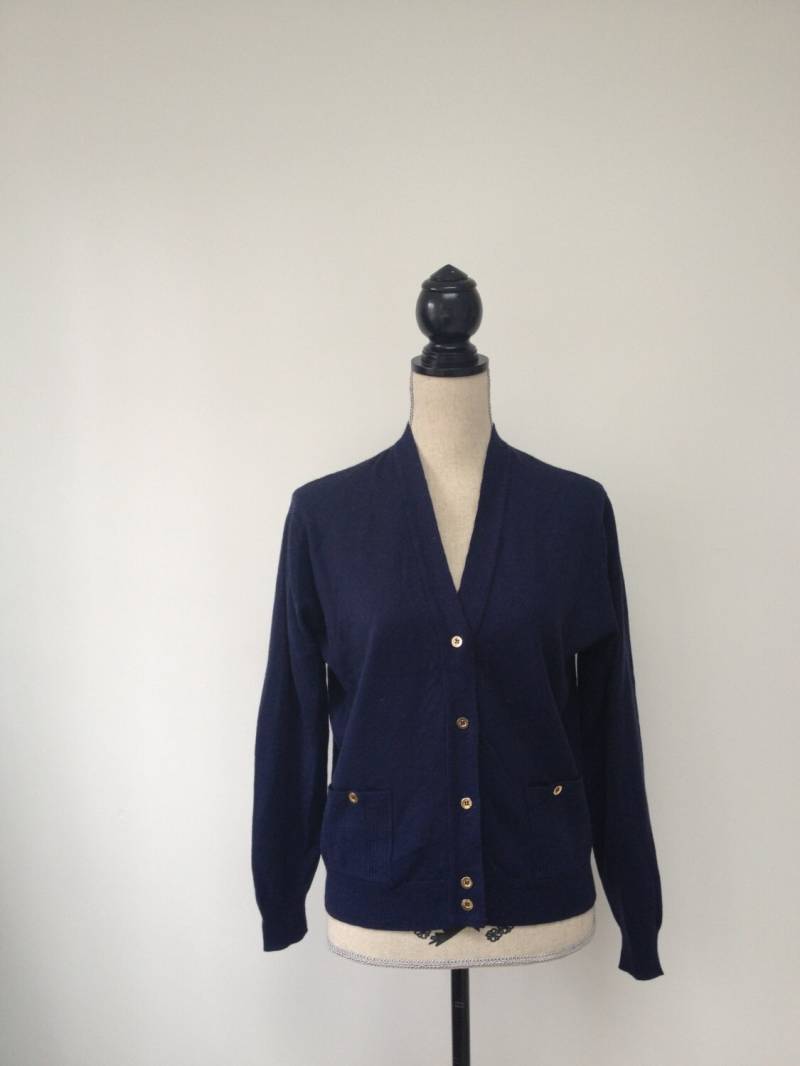 Sale Vintage Jaeger Strickjacke von 21Vintage