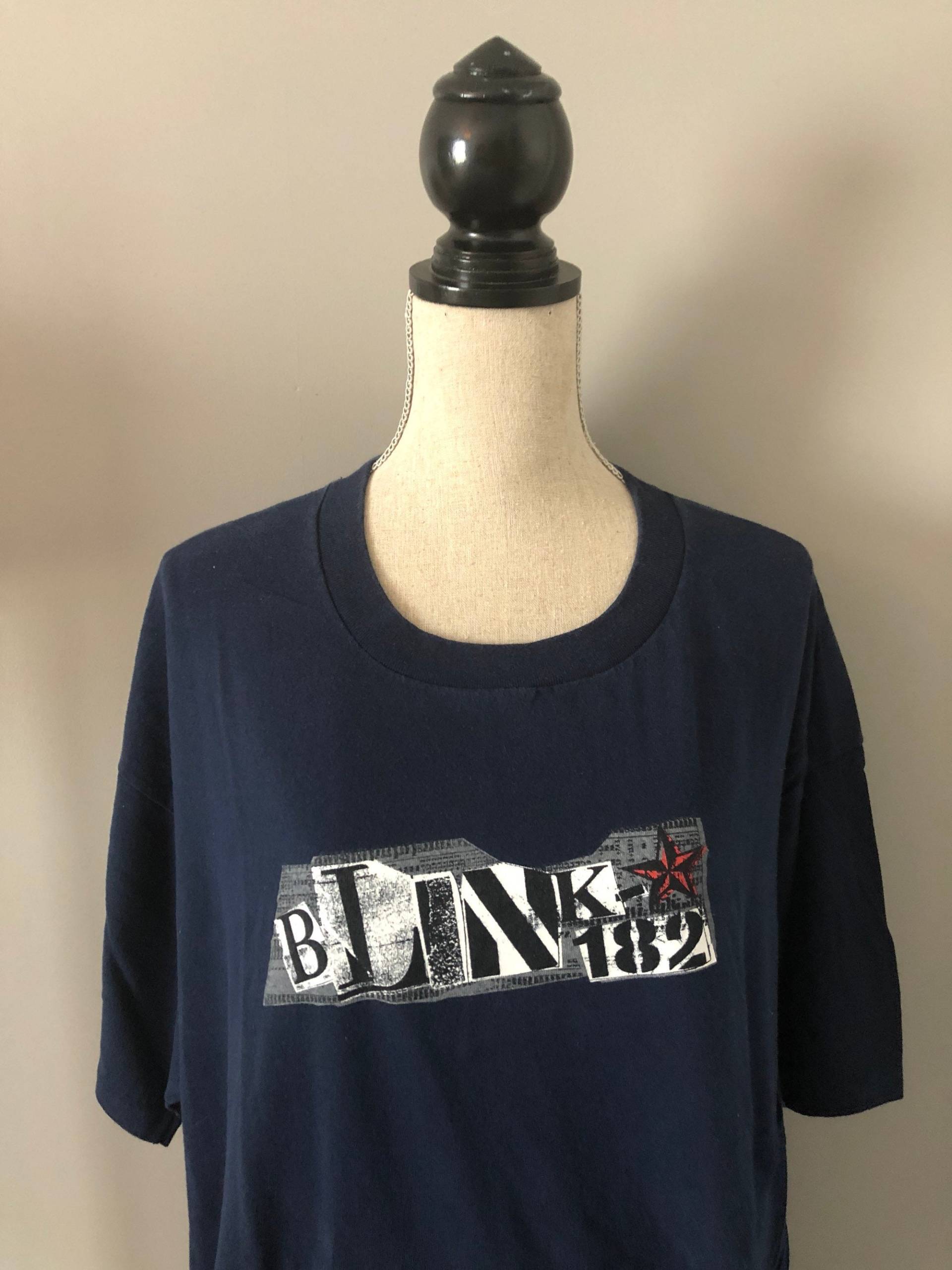 Selten Vintage 90Er Jahre Blink 182 Punk Rock Tshirt von 21Vintage