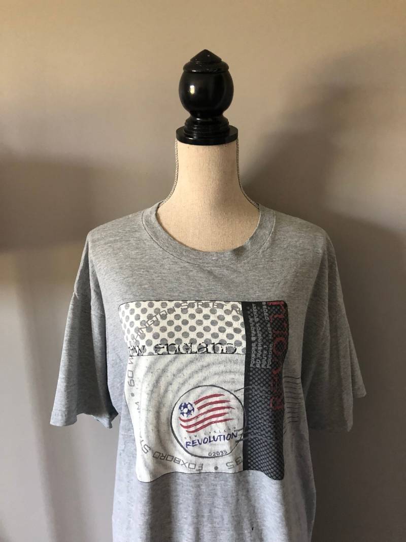 Vintage 90Er Jahre New England Revolution Fußball Mls Umbro Tshirt von 21Vintage
