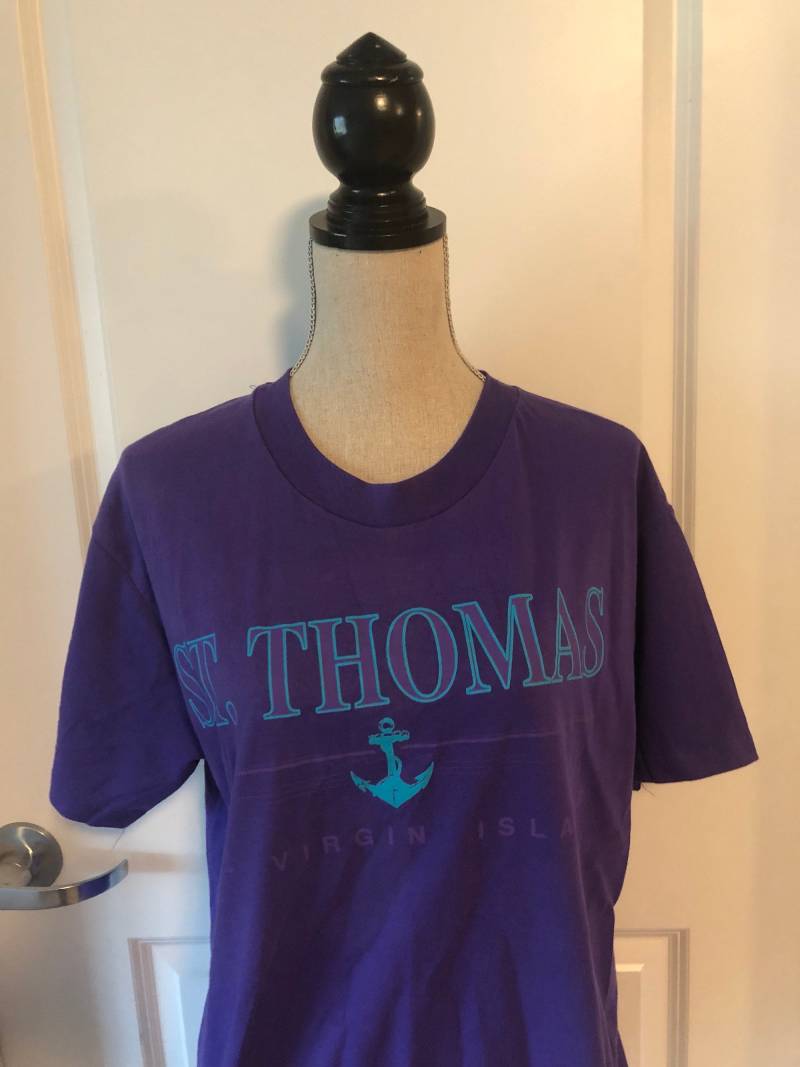 Vintage 90Er Jahre St. Thomas Tshirt von 21Vintage
