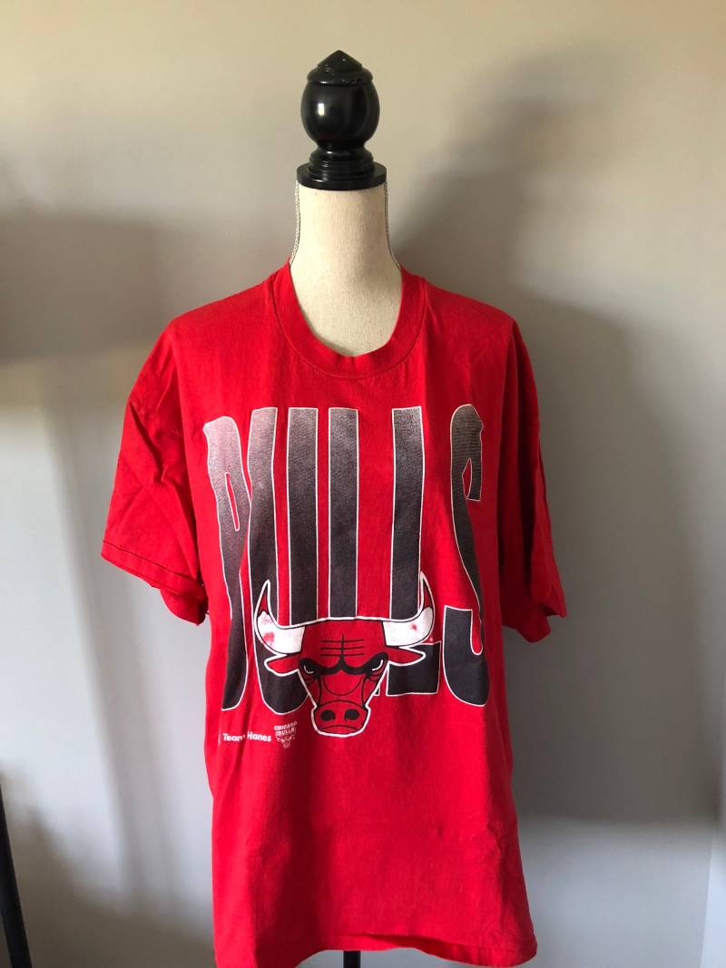 Vintage Chicago Bulls Nba Basketball Tshirt 1995 von 21Vintage