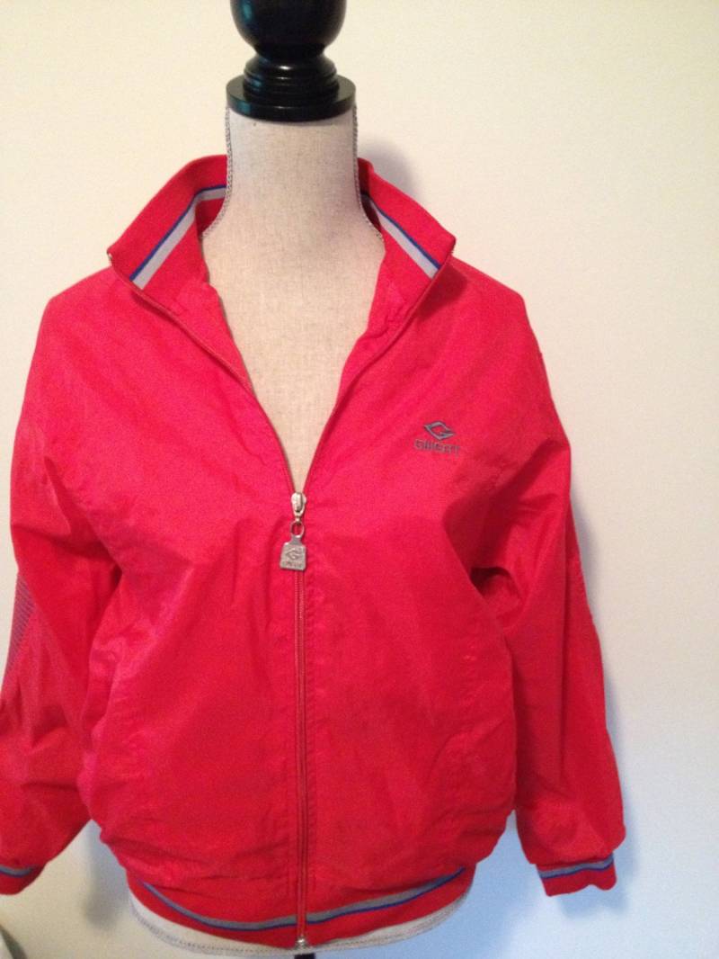 Vintage Tweat Rote Frühling Leichte Jacke von 21Vintage