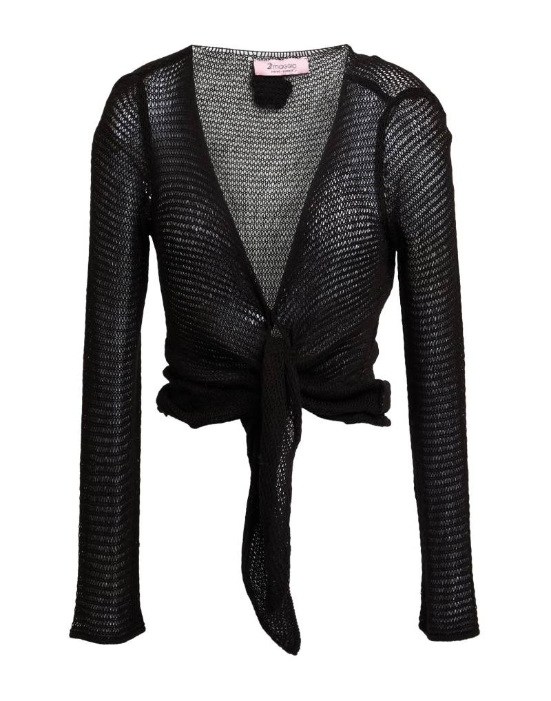 22 MAGGIO by MARIA GRAZIA SEVERI Strickjacke Damen Schwarz von 22 MAGGIO by MARIA GRAZIA SEVERI