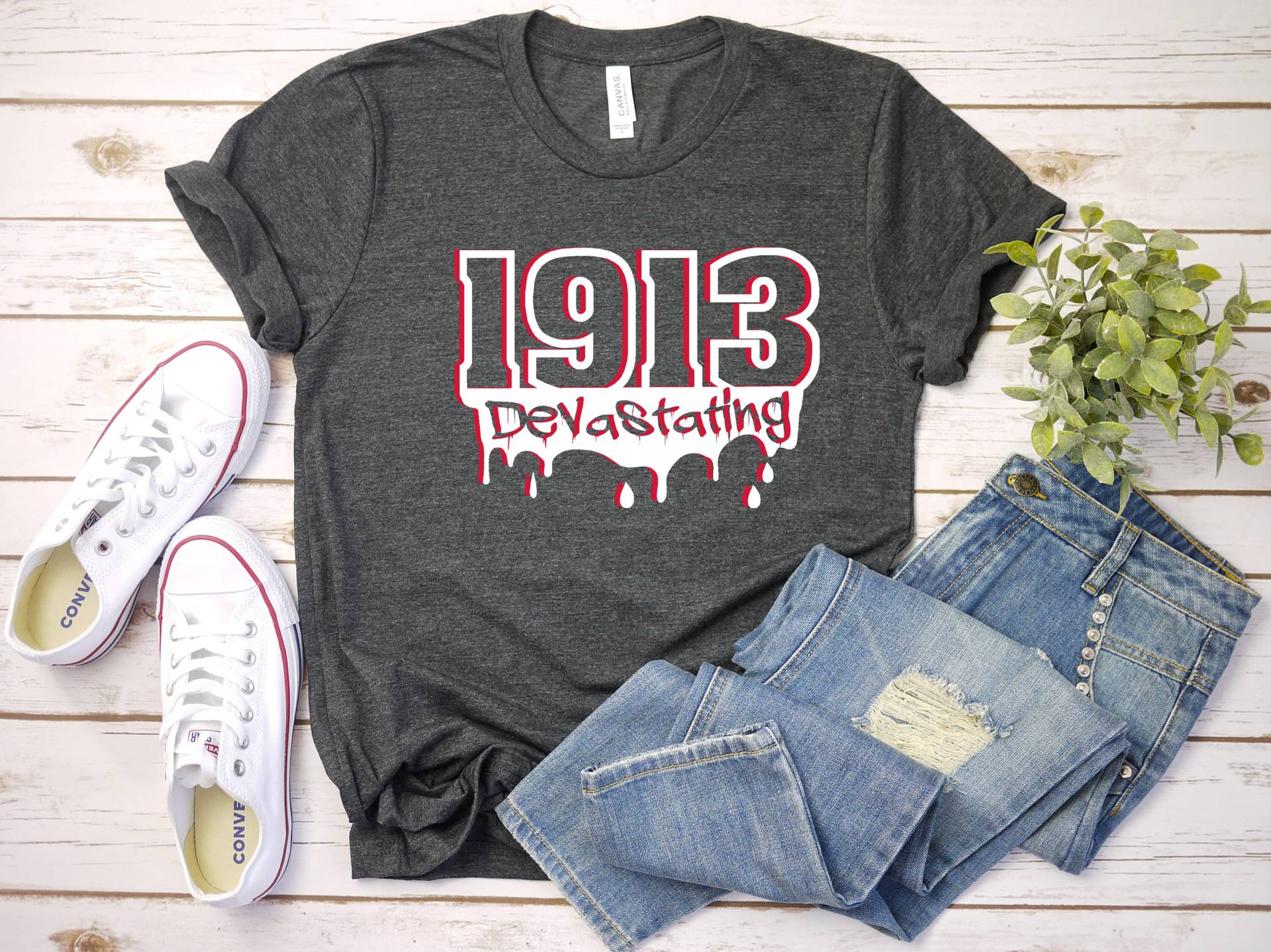 Delta 1913 - Devastating Drip Dst T-Shirt Delta 1913 - Devastating Drip Dst T-Shirt von 220Productions